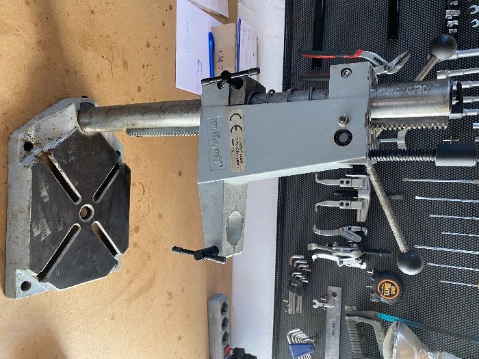 Suporte coluna para berbequim Wolfcraft