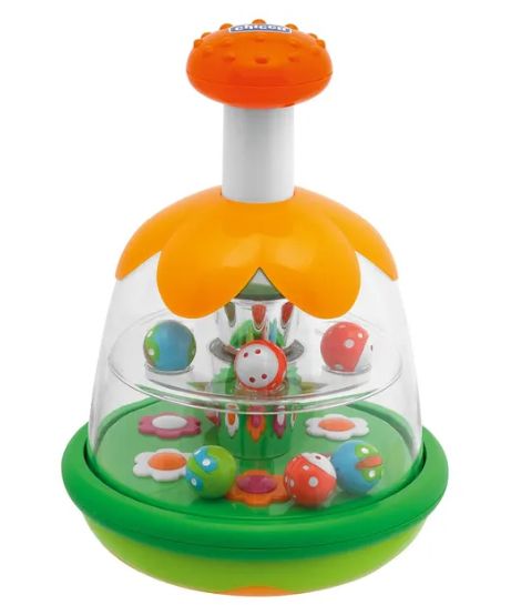 Chicco Tęczowy Bączek z Lustrem i Kulki 6m+ |  powystawowy