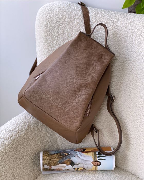 Шкіряний рюкзак під А4 Італія. Кожаный рюкзак Италия сумки