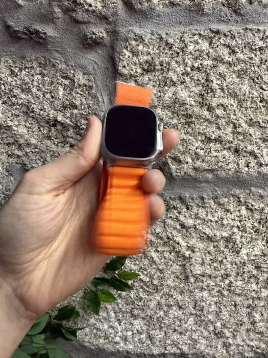 Apple Watch Ultra 1 49mm Alpine Loop Orange Grade A – Usado | Garantia