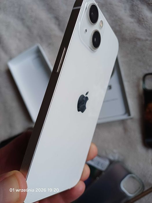 iPhone 13 128GB Biały (Starlight) | BDB Stan | Bateria 88% | Od osoby prywatnej