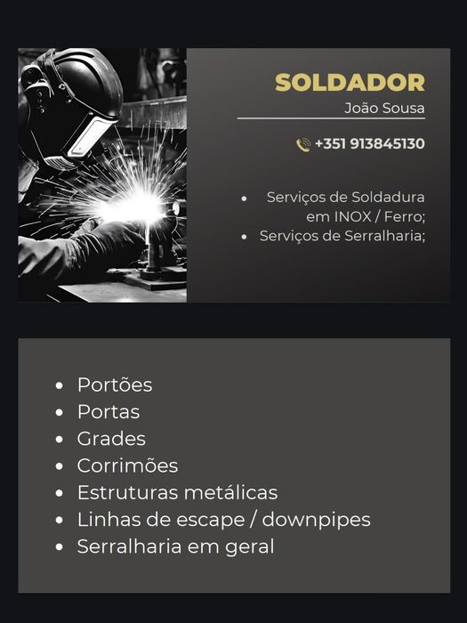 Serviços de Soldadura