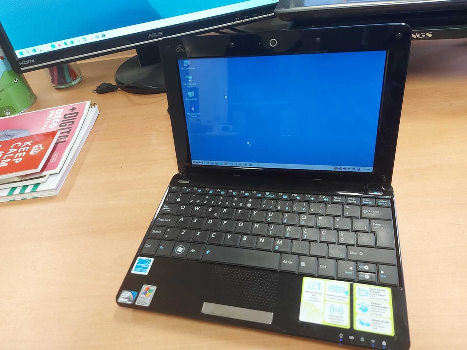 ASUS Eee PC | Windows XP Pro SP3 | Clássico Retro Computing