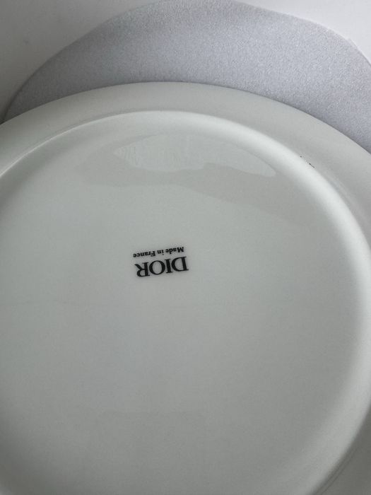 Talerze dior zestaw 4 sztuki nowy pudelko swieta wigilia prezet