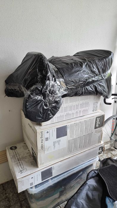 Trio Joie Chrome - carrinho, alcofa, ovo + base isofix