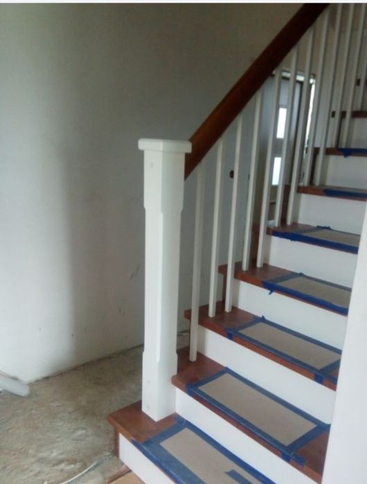 Schody drewniane na beton