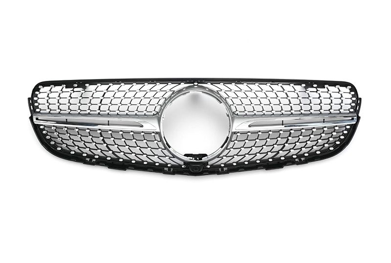 GRELHA DIANTEIRA LOOK DIAMANTE PARA MERCEDES GLC W253 2015-2019