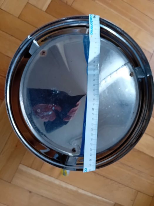 Nasada kominowa  stal nierdzewna Deflektor.