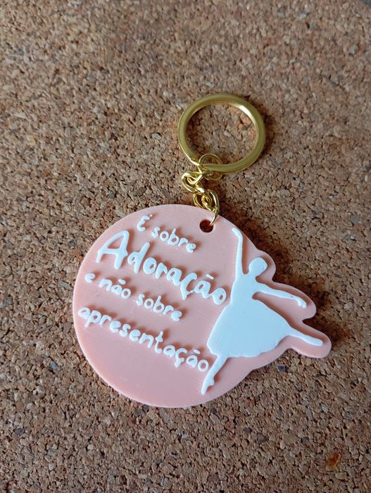 Porta chaves personalizados 3D - sob medida