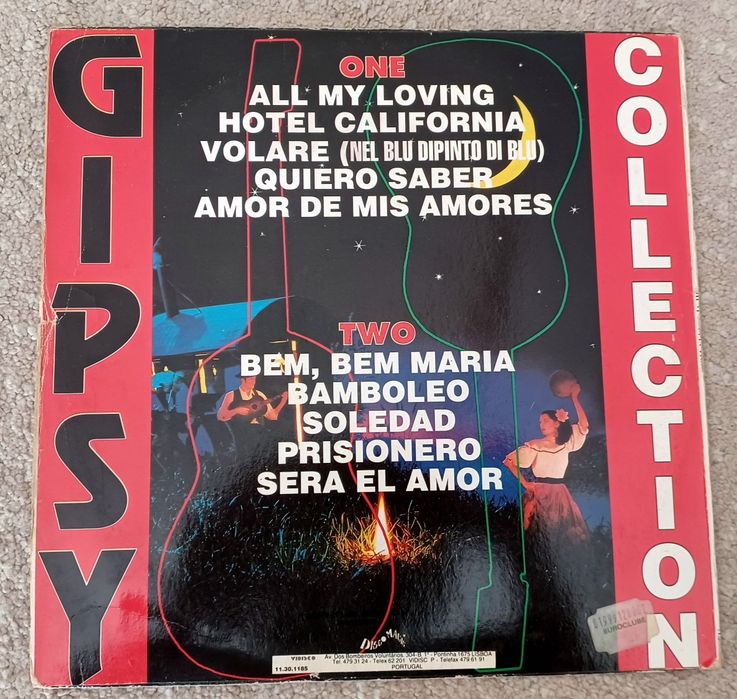 LP Vinil GIPSY (Gira Discos LP musica Gipsy)