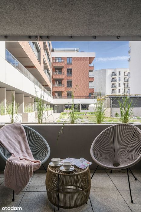 2-pokojowy apartament inwestycyjny 39 m² + 2 tarasy - Widok 6