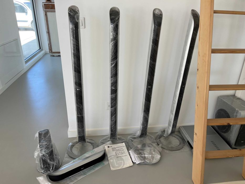 Dvd e dolby surround marca LG -Novo