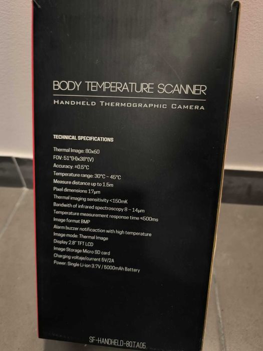 Câmara térmica portátil