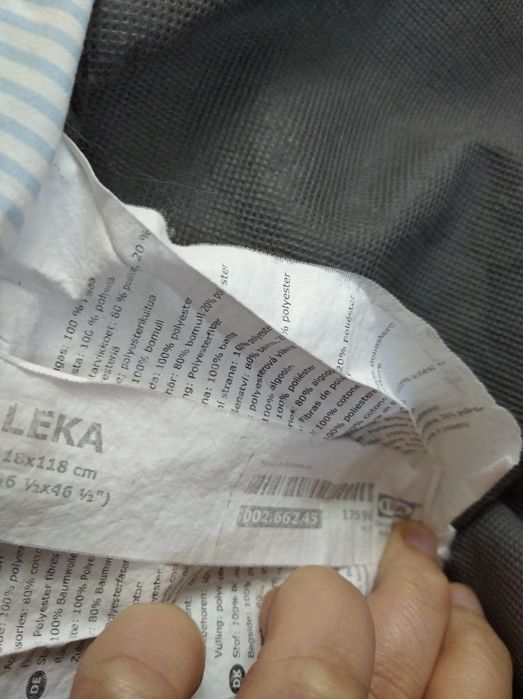 Tapete de atividades Leka da IKEA alcochoado