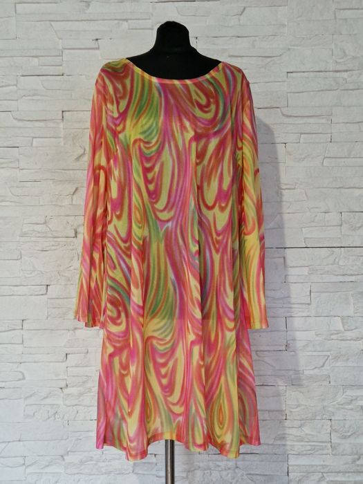 Strój karnawałowy dla dorosłych hipiska XL-XXL