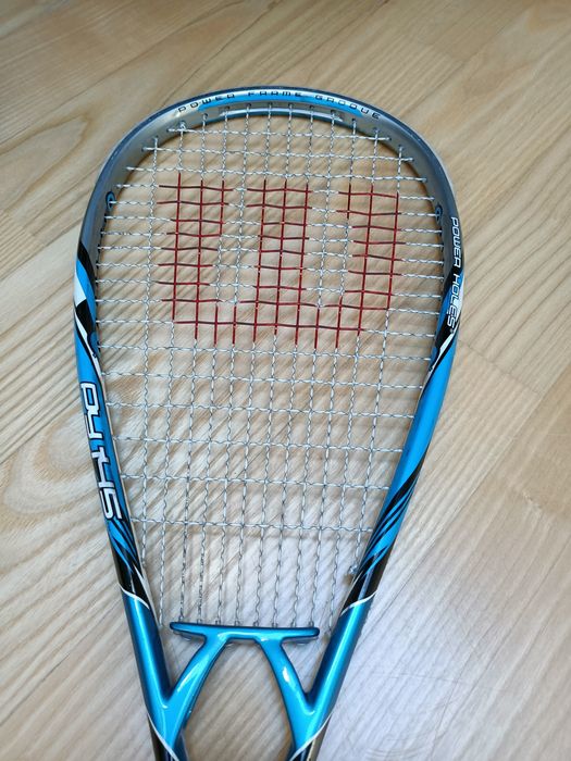 Rakieta do squasha Wilson Py 145 Squash Racquet. Ślady użytkowania wid