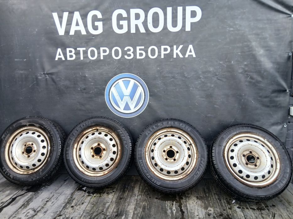 Диски з резиною R16 5*120 на Рено Трафік Диски Трафік Резина ком