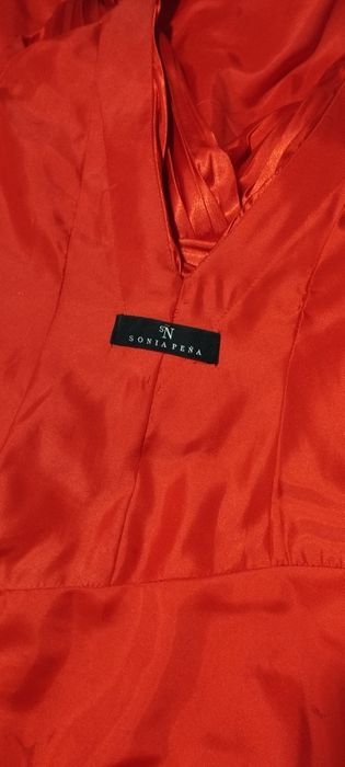 Vestido de cerimónia vermelho