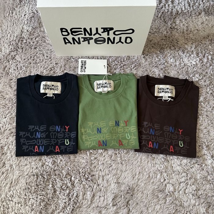 Conjunto de 3 T-Shirts Zara X Bad Bunny Benito Antonio Collection - Novas tamanho s