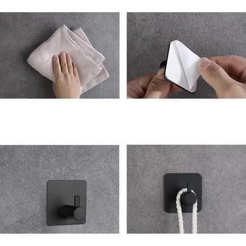 Wieszak samoprzylepny 4szt wieszak loft