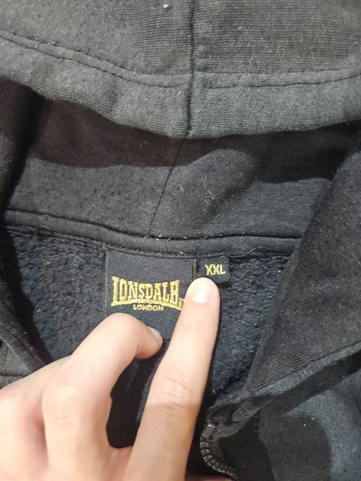 Зіпка Lonsdale Лонсдейл Л ХЛ