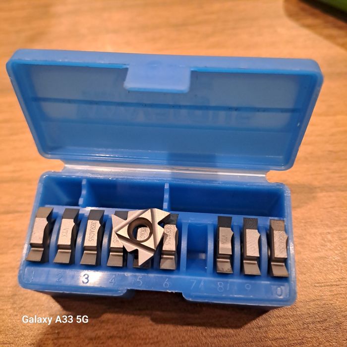 Płytki tokarskie gwintujące Vargus Vardex 16ER AG55 VTX – nowe