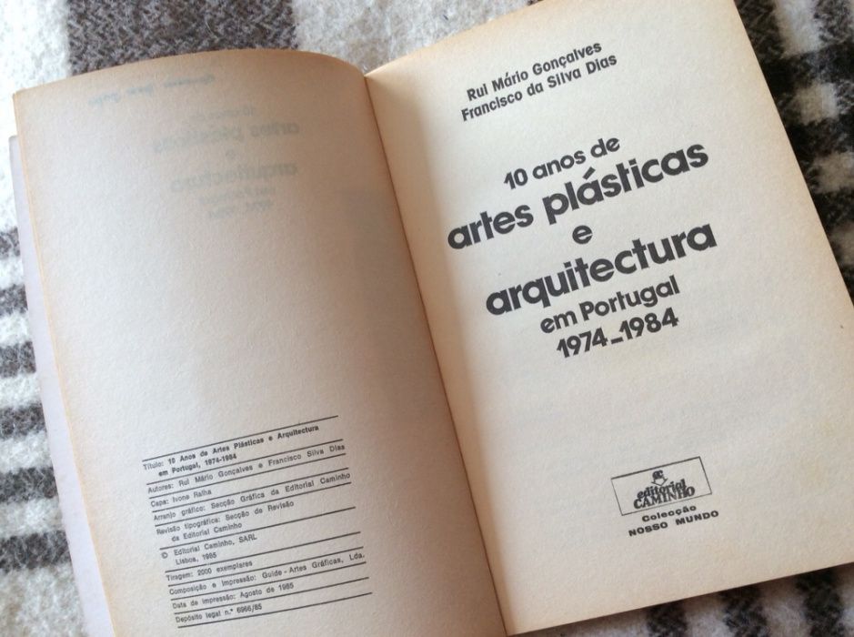 Livros Urbanismo e Arquitetura Portuguesa e Artes Plásticas anos 70/8