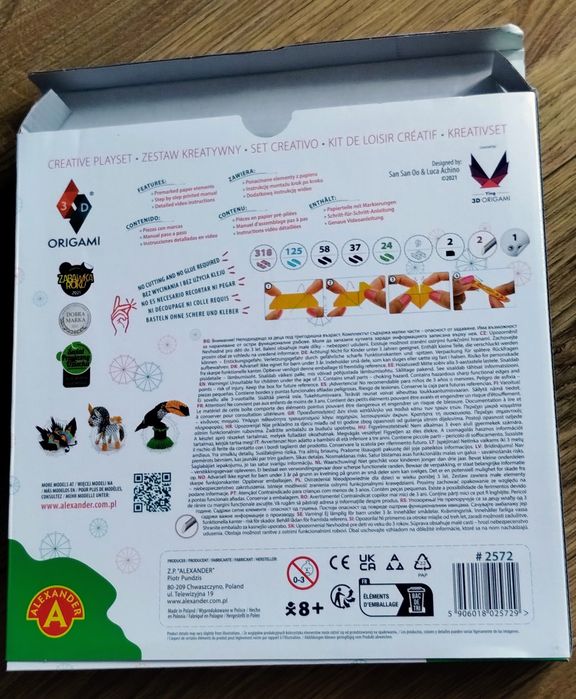 Alexander Origami 3d Flaming