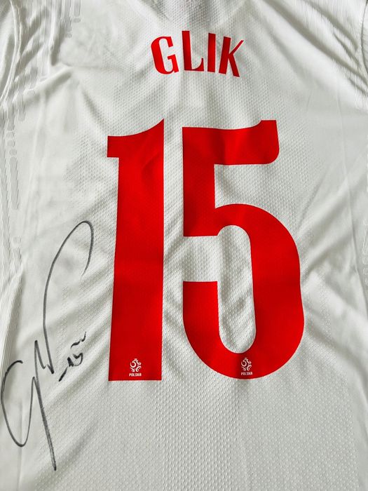 Koszulka reprezentacji Polski Kamil Glik z autografem!