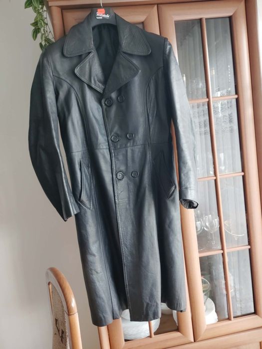 Płaszcz skóra  vintage