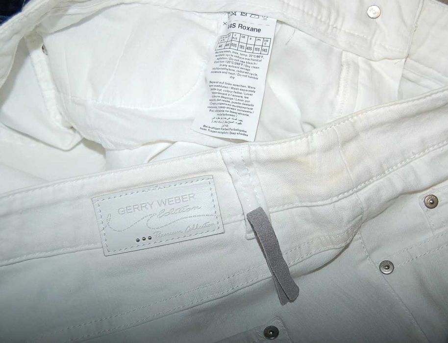 GERRY WEBER 44 W34 L29 spodnie damskie proste stretch