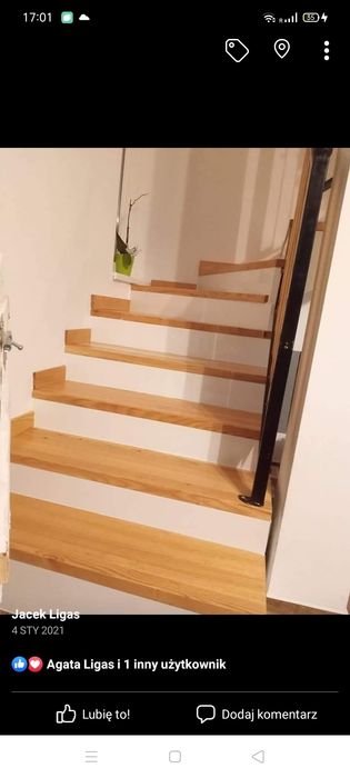 schody na beton na konstrukcje metalowa