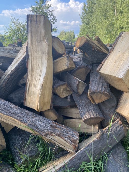 Дрова сухі-рубані чурки метрові