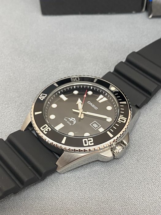 Casio Duro Marlin MDV-106 Diver 200M Czarny Kultowy Zegarek Męski