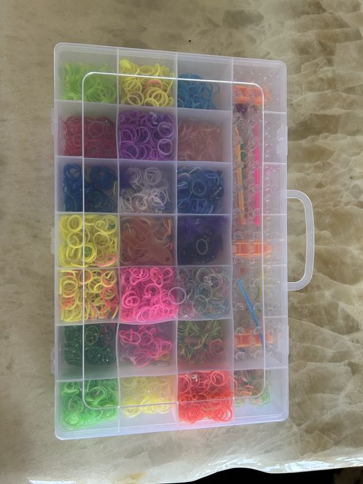 Большой набор для плетения резинок Loom Bands