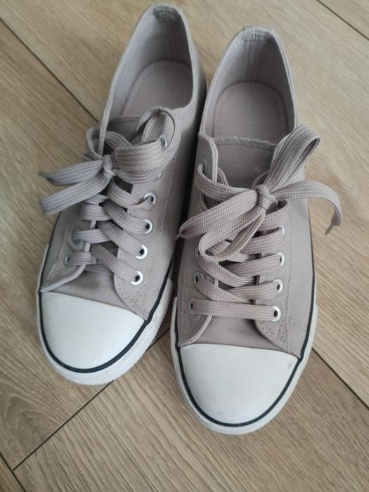 Tenisówki buty fango sznurowane taupe jenny fairy 36 37