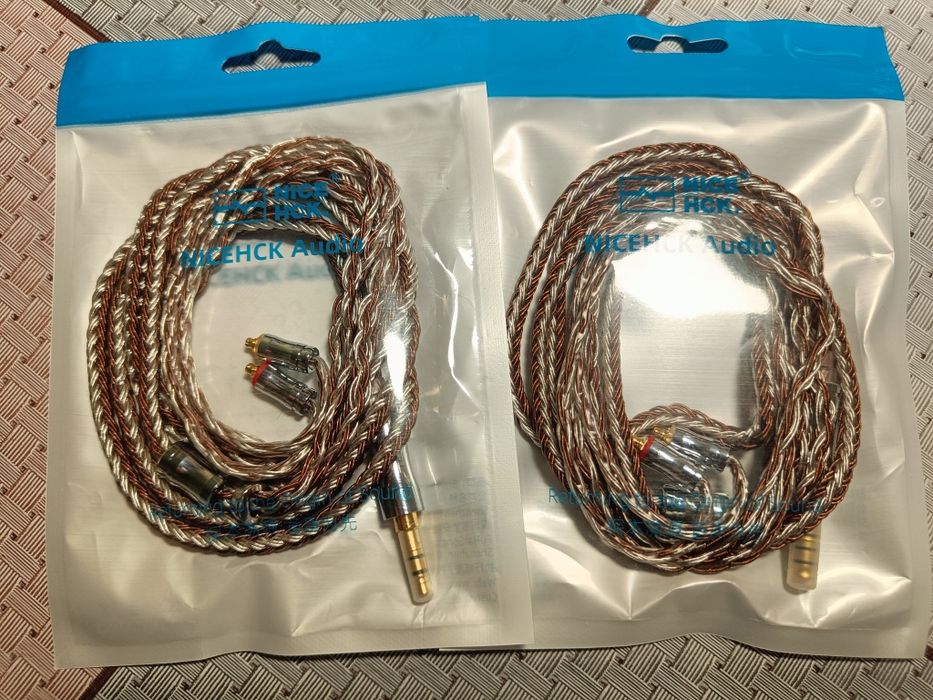 АудиоКабеля KZ NICEHCK TRN T2 PRO TN Redchain Nicehck MMCX Баланс