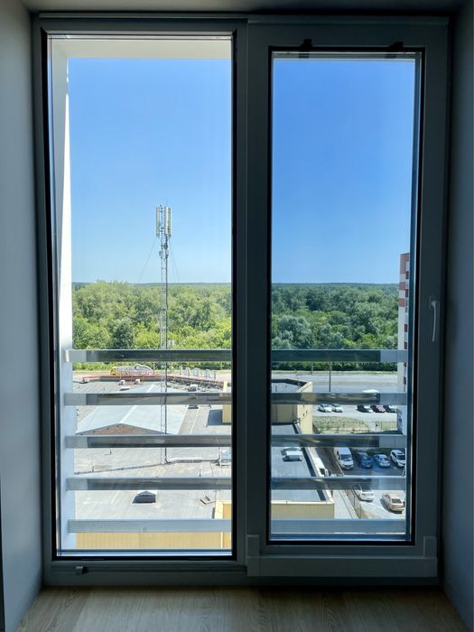 Тонування вікон, балконів, фасадів. Бронювання вікон.