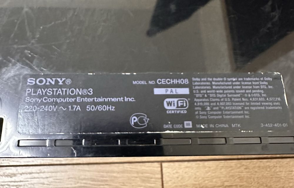 Sony PlayStation 3 Fat  Cechh08 на запчастини!