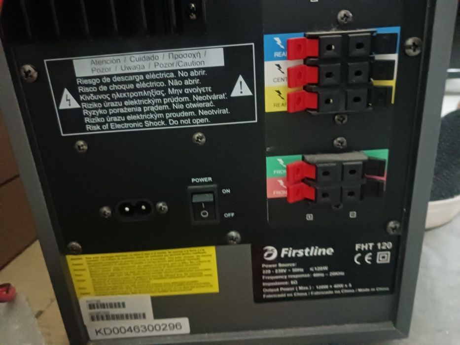 Sistema home cinema 5.1