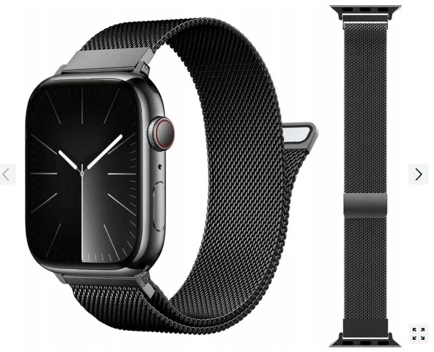 Pasek do Apple Watch SE Ultra 9 8 7 6 5 4 3 2 1 Kolor czarny