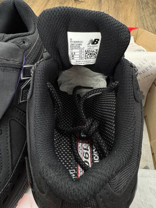 New Balance 1906R Cordura Pocket Black , чоловічі термо кросівки