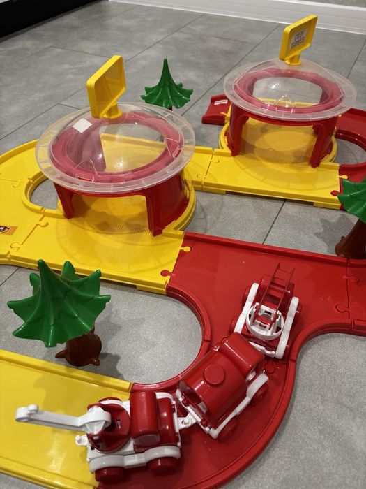 Пожежна станція Wader, розмір  100*60см. Дитячий конструктор.