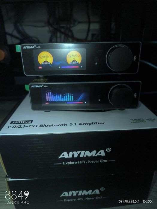 DAC, Wzmacniacz Aiyima A80