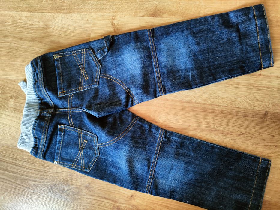 Spodnie dzins jeans 4-5 lat F&F