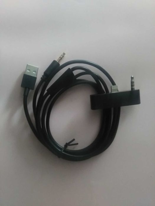 Cabo áudio, data e carregador iPhone 5, 5S