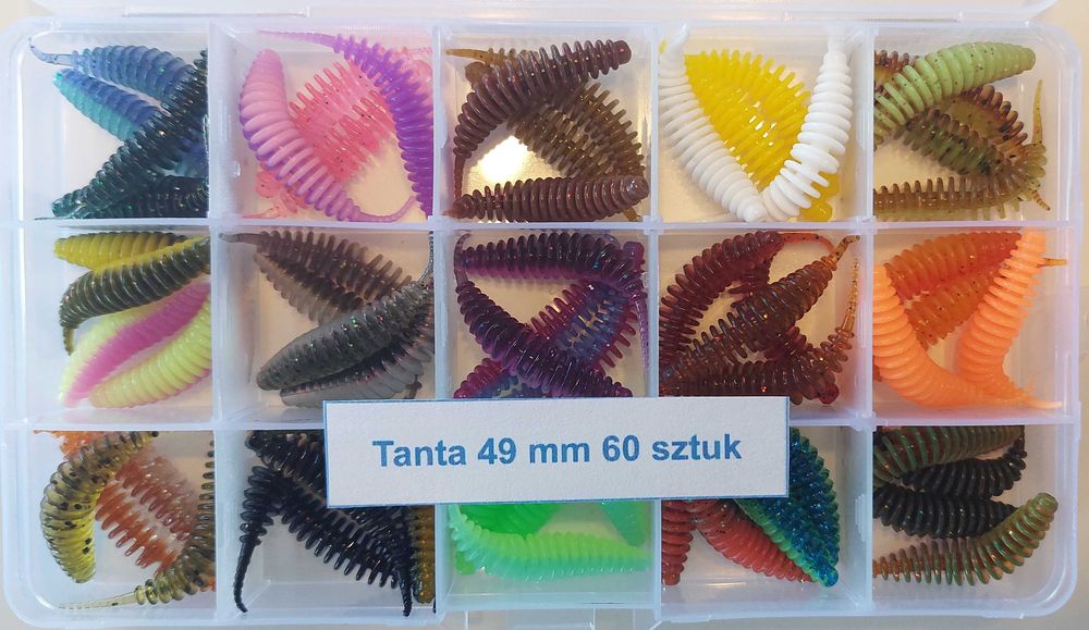 Monster box TANTA 700 SZTUK ! - 9 pudełek / rodzajów #tanta #spinning