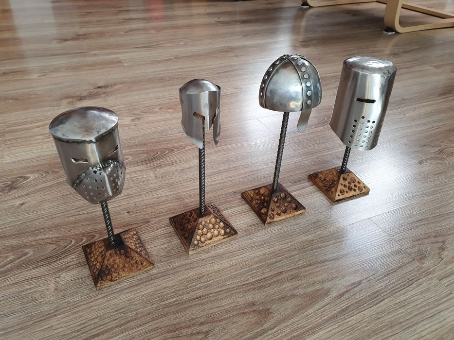 Hełm, rycerze, piękny upominek, prezent