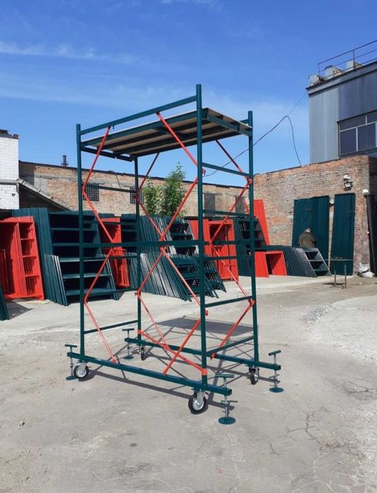 Ліса будівельні рамні, вишка тура передвижна