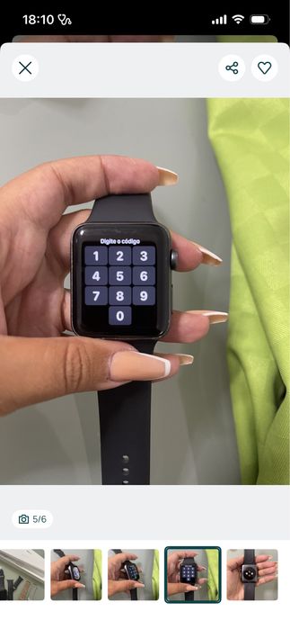 Relogio usado pouco tempo